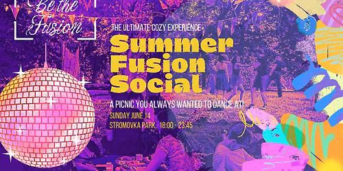 Summer Fusion Social. Your dreamy dance picnic.