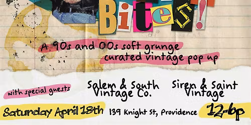 Reality Bites | A 90's & 00's Soft Grunge Curated Vintage Pop Up