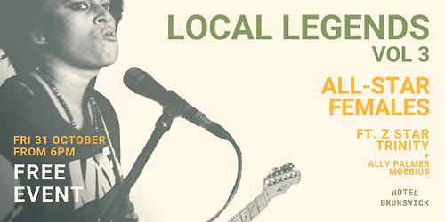 LOCAL LEGENDS Vol 3 | ALL-STAR FEMALES