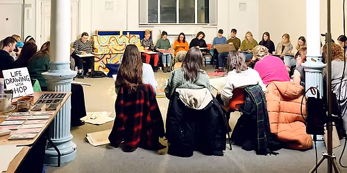 Life Drawing with HOP at Levenshulme Old Library, Manchester
