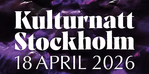 Kulturnatt Stockholm 2026