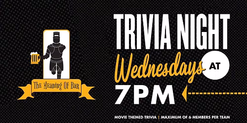 Trivia Night at The Meaning of Bar