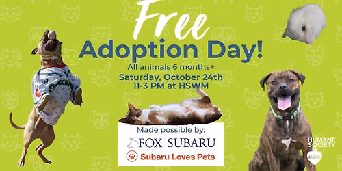 Free Adoption Day!