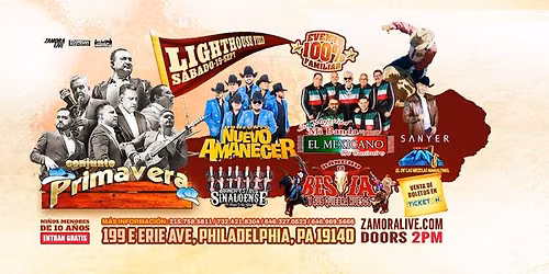 PRIMAVERA Y MI BANDA EL MEXICANO JUNTOS EN PHILADELPHIA!