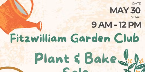 Plant & Bake Sale 
