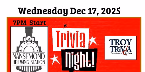 Nansemond Brewing Station - Trivia Night