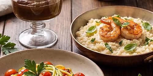All Keto Cooking Class! Noodles, Shrimp Risotto, & Dark Chocolate Avocado Mousse