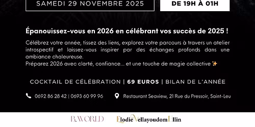 Ose c\u00e9l\u00e8brer ton ann\u00e9e 2025 pour mieux t'\u00e9panouir en 2026