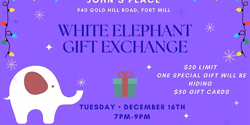 White Elephant Gift Exchange