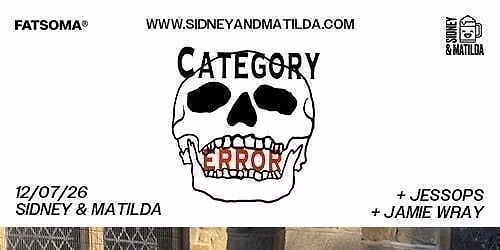 Category Error + Jessops + Jamie Wray