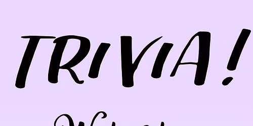 Monthly Trivia!!!