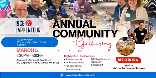 Rice & Larpenteur's Annual Community Gathering 2026