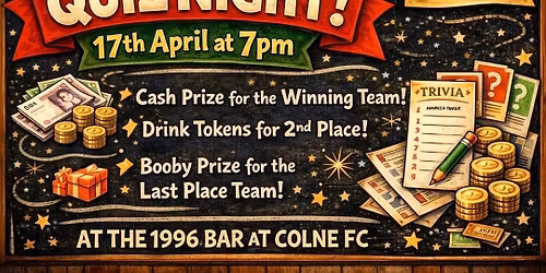 ?\ufe0f\ud83d\udcb5\ud83c\udf77\ud83c\udf7a QUIZ NIGHT - CASH PRIZE \ud83c\udf7a\ud83c\udf77\ud83d\udcb5?\ufe0f