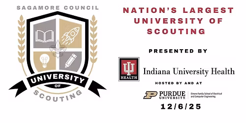University of Scouting at Purdue University presented by IU Health