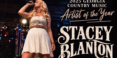 Stacey Blanton- 2025 Georgia Country Music Artist of the year