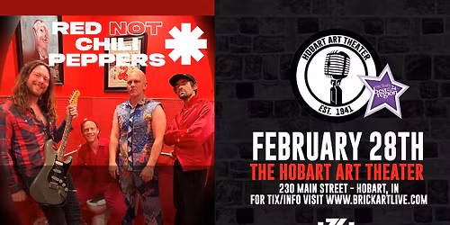 Red NOT Chili Peppers at Hobart Art Theatre
