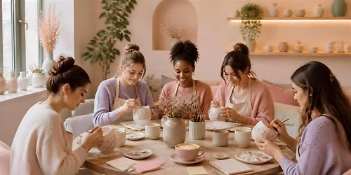Peinture sur c\u00e9ramique & conversations inspirantes entre filles