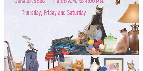 3-Day Colossal Rummage Sale June 25, 26, and 27