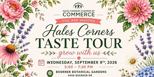 Hales Corners Taste Tour