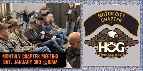 General Membership Meeting (January 3rd)