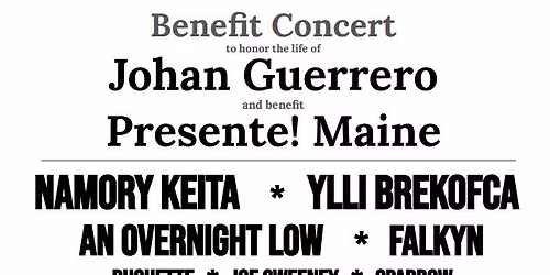 We Cry Out Benefit Concert (Portland)