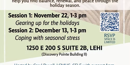 Finding Calm Durring the Holidays 