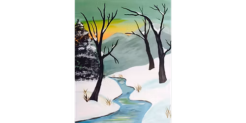 Snowy Bend - Paint and Sip in Cincinnati | Classpop!\u2122