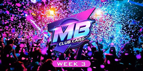 Myrtle Beach Club Card 2026 Week 3 (June 13-June 19)