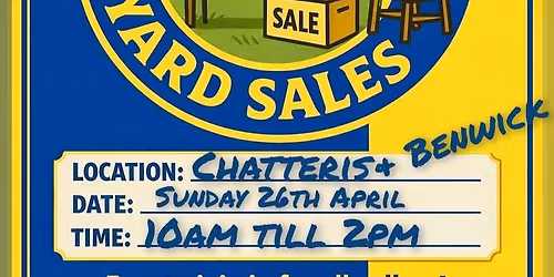 Benwick & Chatteris Yard Sale 