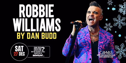Robbie Williams by Dan Budd \/\/ Saturday 27th December \/\/ Saturday Night Live