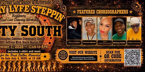 Kuntry Lyfe Steppin' 2026 "Dirty South" 3rd Annual Beginners' Line Dancing Workshop