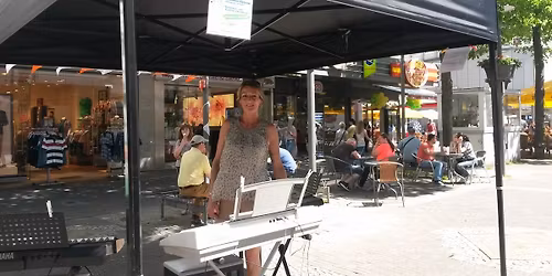 Konzert auf dem Weihnachtsmarkt
