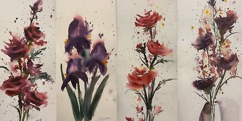 Fantasy Flower Watercolor Workshop