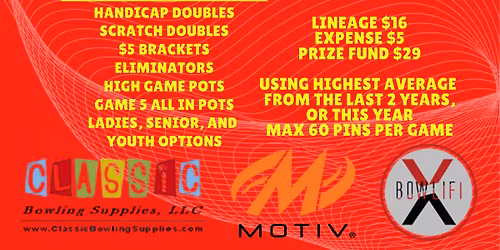 TBT 5 Game Handicap Singles
