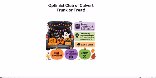 Halloween Trunk or Treat