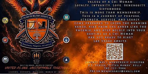 PSI RHO CHI MILITARY SORORITY, INC & PSI RHO PHI MILITARY FRATERNITY, INC