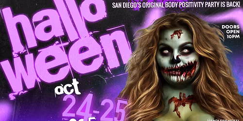 San Diego Halloween Bash - Body Positivity Event