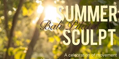 Summer Sculpt Pilates I Belle IsIe Detroit