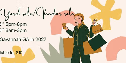 Troop 2888 Yard sale and Vendor sale