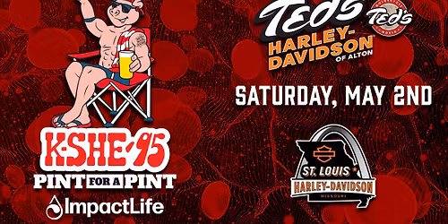 Pint For A Pint Blood Drive @ Ted's Harley Davidson!