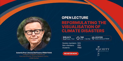 Reformulating the Visualisation of Climate Disasters (Open Lecture)