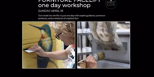 Furniture Facelift - one day workshop