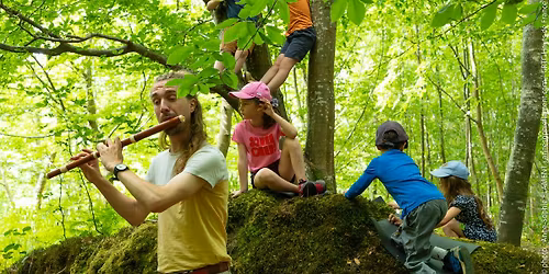 Bain de for\u00eat musical sp\u00e9cial famille "Explorateurs du son et du vivant"