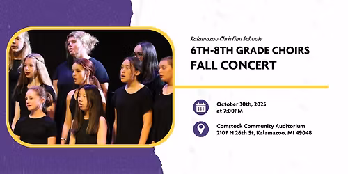 6th-8th Grade Choirs Fall Concert