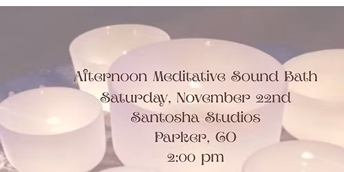 \u2728\u2728Afternoon Meditative Sound Bath\u2728\u2728- Plus shopping!!!\ud83e\udd70