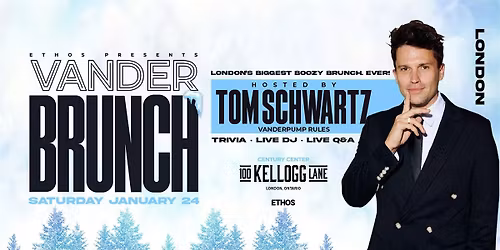Vander BRUNCH x Day Party! Hosted by TOM SCHWARTZ! LONDON!