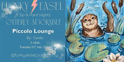 Paint Night at Piccolo Lounge. Ely, Cambs