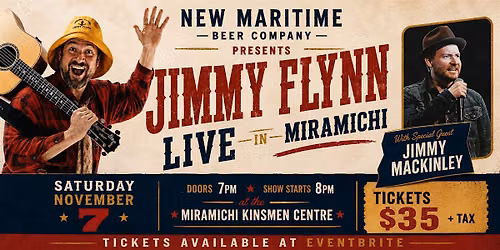 Jimmy Flynn live in Miramichi