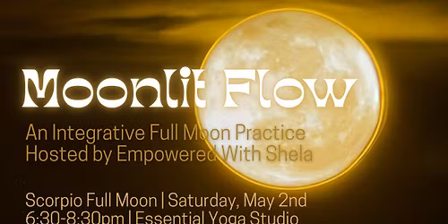 Moonlit Flow - Scorpio Full Moon