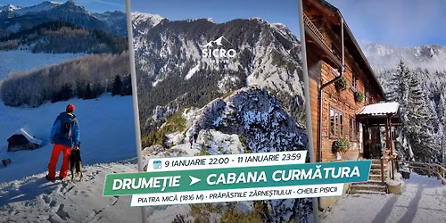 Drume\u021bie la cabana Curm\u0103tura \u27a4 Pr\u0103pastiile Z\u00e2rne\u0219tiului \u2022 Cheile Pisicii